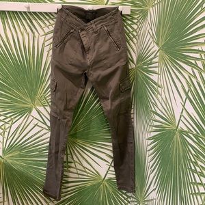 LEVEL 99 Green Anthro Silky Cedar Cargo